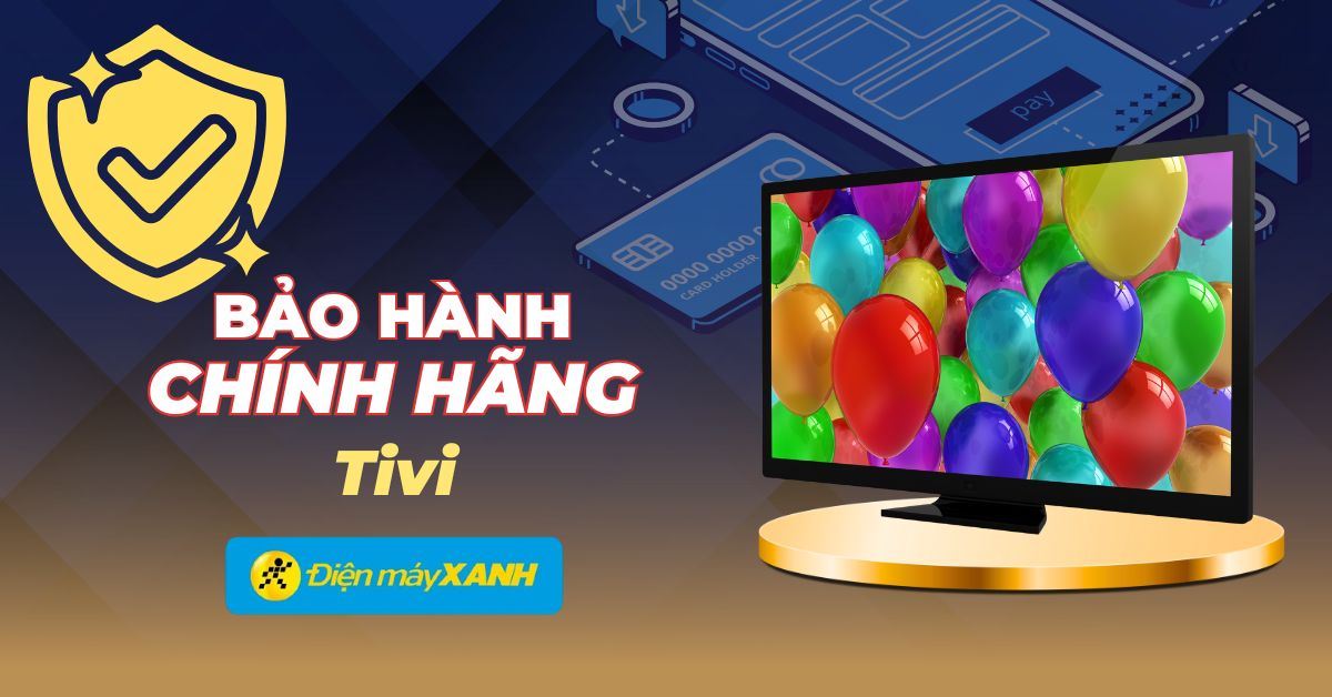 Minh họa chính sách bảo hành sửa tivi tại nhà