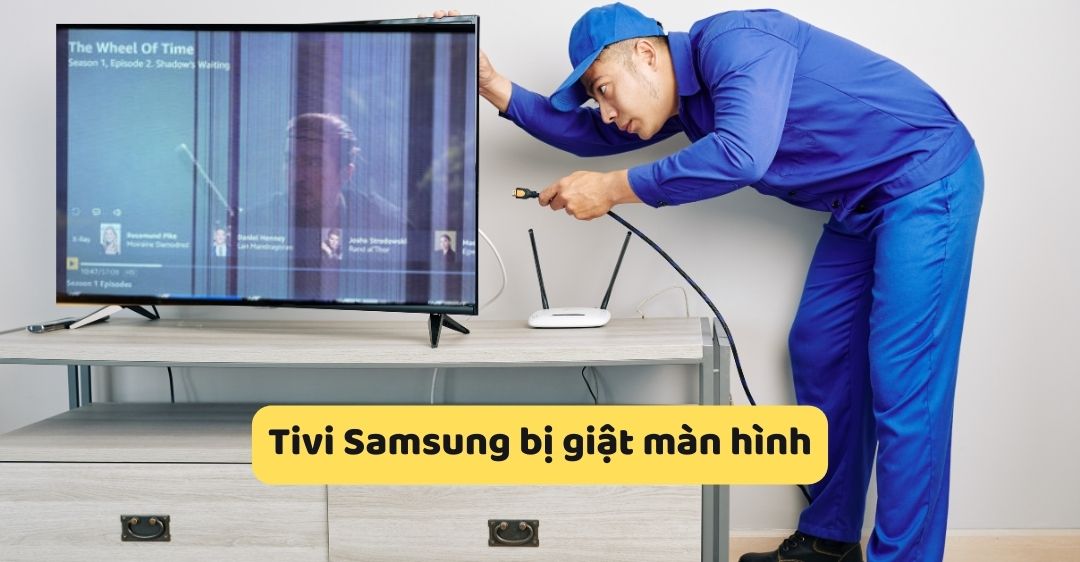 Minh họa quy trình kiểm tra và chẩn đoán lỗi tivi